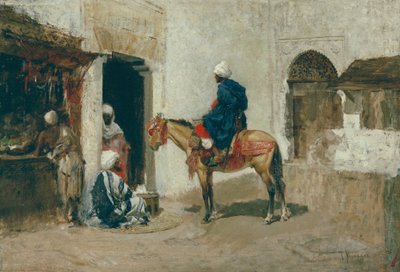 Moroccan on Horseback by Tomàs Moragas
