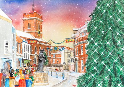 Christmas Singers by Tony Todd