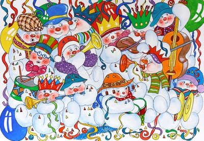 Snowmen Band by Tony Todd