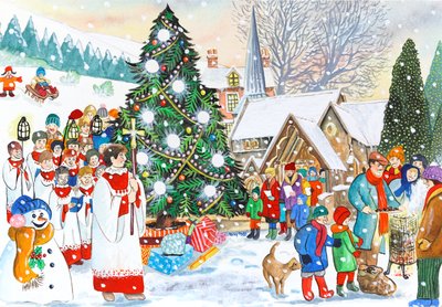 Village Christmas by Tony Todd