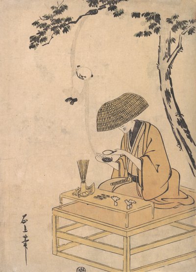 The Magnifying Glass by Toriyama Sekien