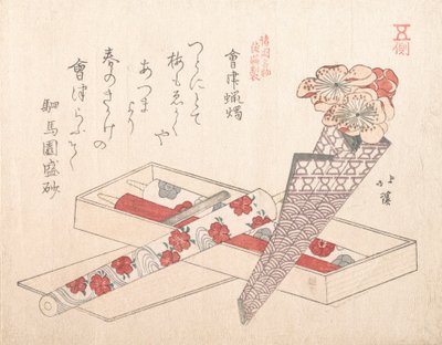 Candles of Aizu, 19th century by Totoya Hokkei