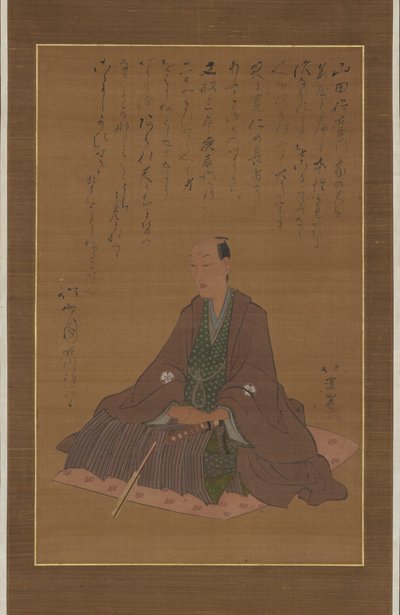 Portrait of Yamada Tokuemon by Totoya Hokkei