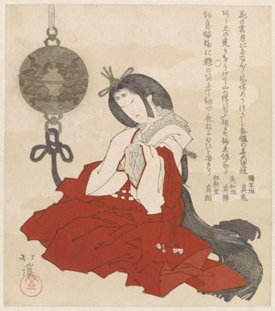 Woman with Incense Burner by Totoya Hokkei