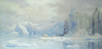 East Glacier, Spitzbergen, 1905 by Tristram Ellis