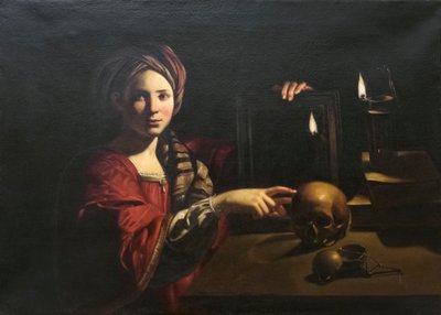 Vanitas, allegory of vanity by Trophime Bigot