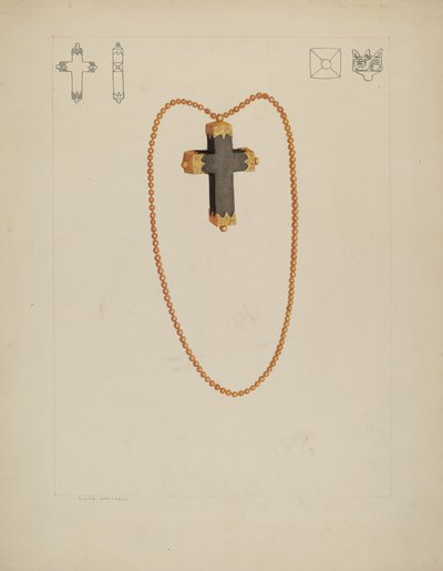 Cross Necklace by Tulita Westfall