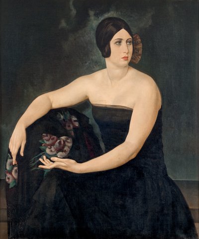 Portrait of a Lady, 1924 by Ubaldo Oppi