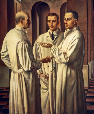 The three surgeons by Ubaldo Oppi