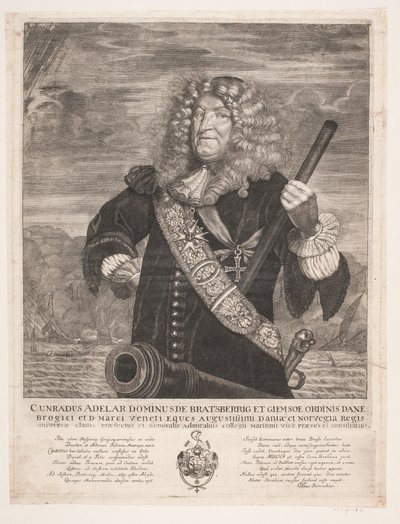 Admiral Cort Adeler by Ubekendt