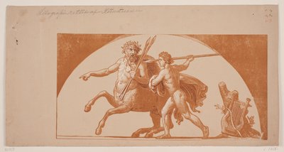 Chiron and Achilles by Ubekendt