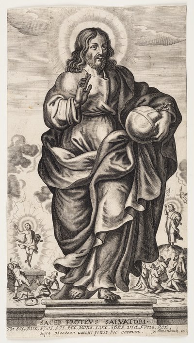Christ as Saviour of the World by Ubekendt