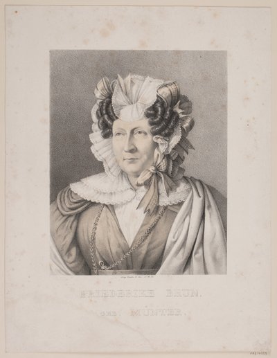 Friederike Brun by Ubekendt