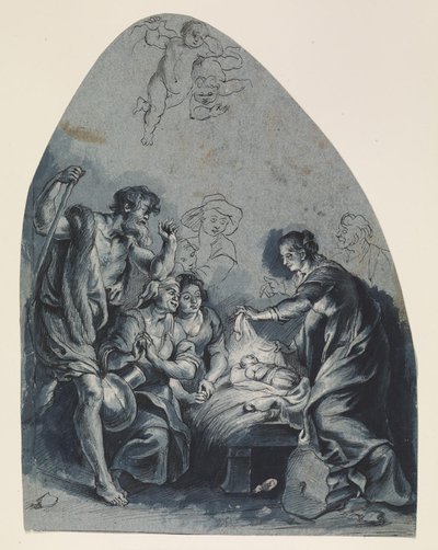 Adoration of the Magi by Ubekendt