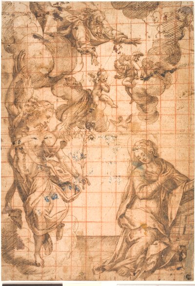The Annunciation by Ubekendt