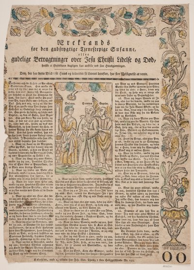 Wreath for the God-Fearing Maid Susanne by Ubekendt