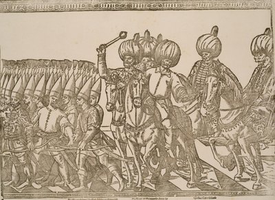 A Turkish Procession by Ubekendt KKSgb6453