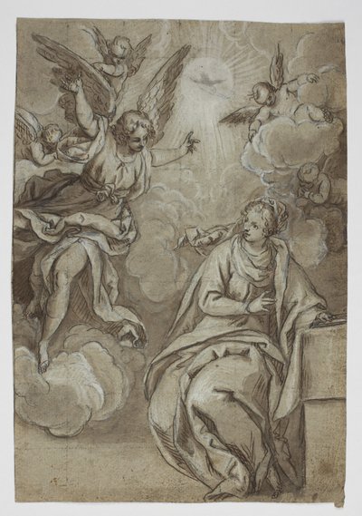 The Annunciation by Ubekendt Ubekendt