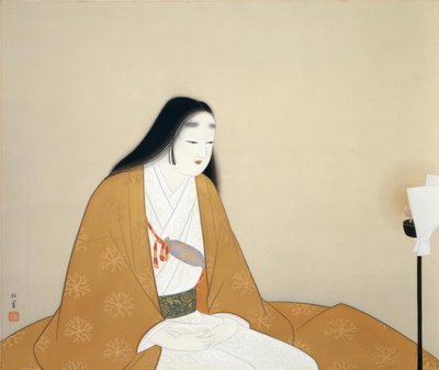 Lady Kusunoki Masashige by Uemura Shoen