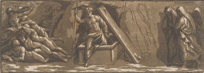 Resurrection of Christ, ca. 1520-27 by Ugo da Carpi