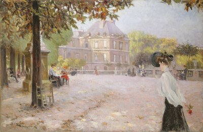 The Luxembourg Gardens, Paris by Ulisse Caputo