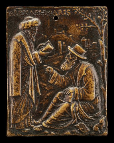 Aristotle and Alexander of Aphrodisias, early 16th century by Ulocrino