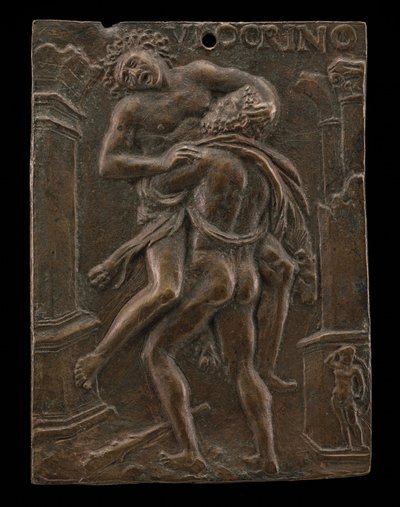 Hercules and Antaeus by Ulocrino