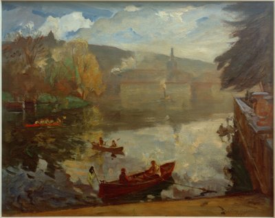 The Havel near Potsdam by Ulrich Hubner