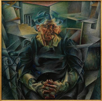 Horizontal Construction by Umberto Boccioni