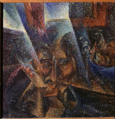 Light, Face and Atmosphere by Umberto Boccioni