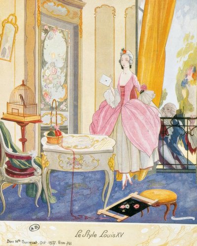 The Style of Louis XV by Umberto Brunelleschi