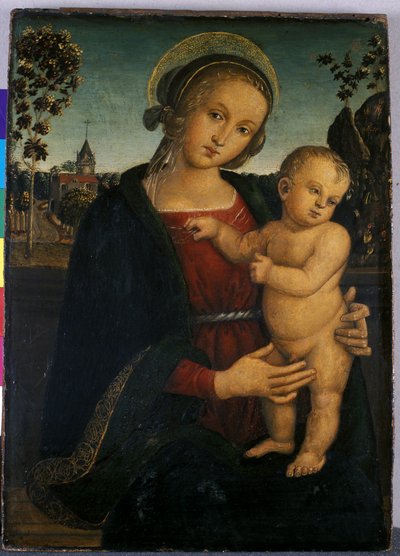 Madonna and Child by Umbrian School