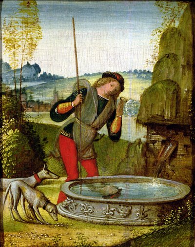 Narcissus by Umbrian School