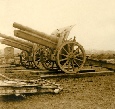 155 guns, c1914-c1918 by Unbekannt