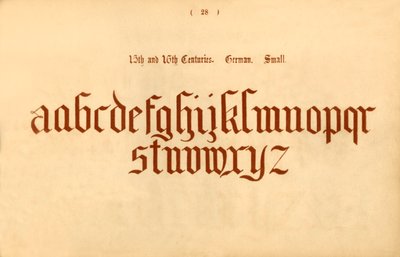 15th and 16th Centuries. German. Small by Unbekannt