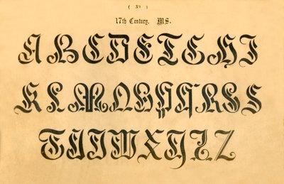 17th Century Manuscript by Unbekannt