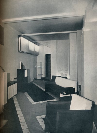 1930s sitting room, 1930 by Unbekannt