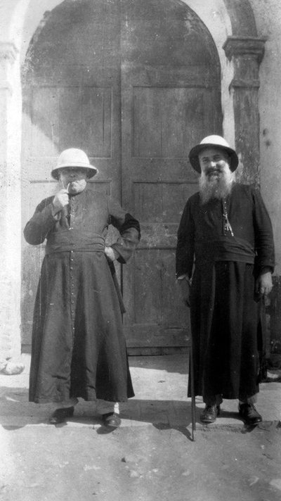 Catholic missionaries in Haiti by Unbekannt