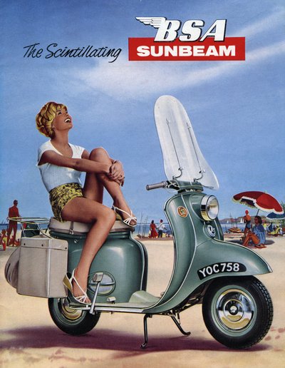 1964 BSA Sunbeam Scooter Brochure by Unbekannt