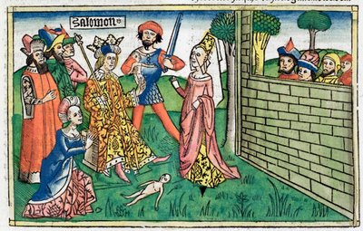 1 Kings 3:16-28: The Judgement of Solomon by Unbekannt