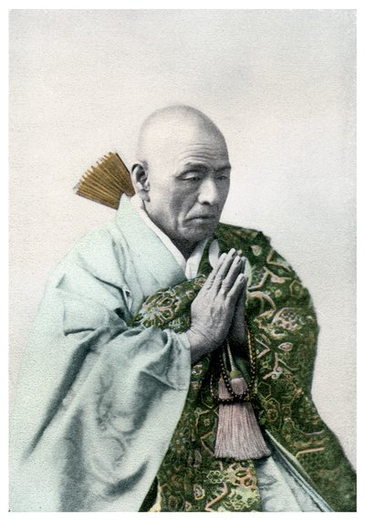 A Buddhist Priest, 1904 by Unbekannt