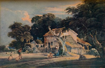 A Devonshire Farm, c1798, 1921 by Unbekannt
