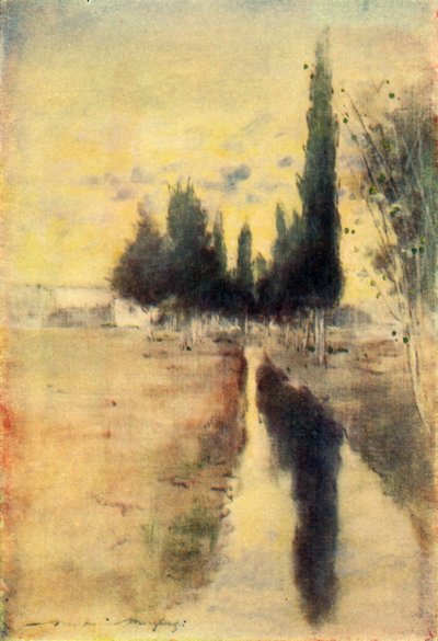 A Dutch Village Near Edenburg, 1902 by Unbekannt