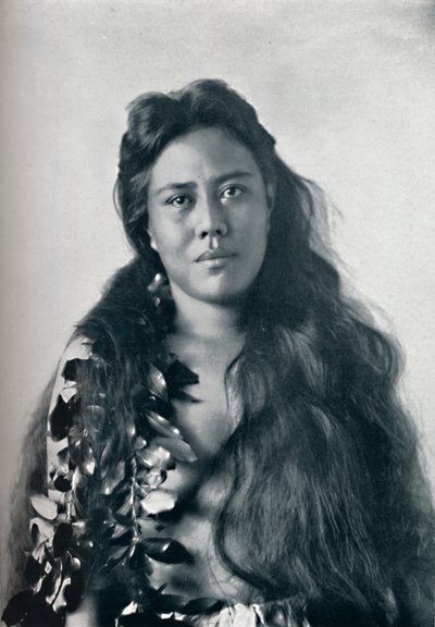 A Hula Dancer, Honolulu, Hawaii, 1902 by Unbekannt