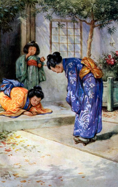 A Japanese Greeting by Unbekannt