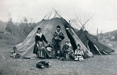 A Lapland Encampment, 1912 by Unbekannt