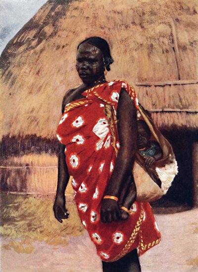 A Lendu Woman, 1912 by Unbekannt