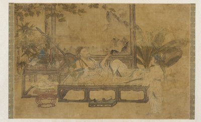 A Man Taking His Ease by Unbekannt