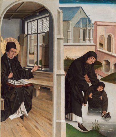 A Miracle of Saint Benedict by Unbekannt
