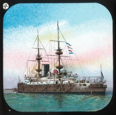A Modern Battleship -- H.M.S. Jupiter by Unbekannt